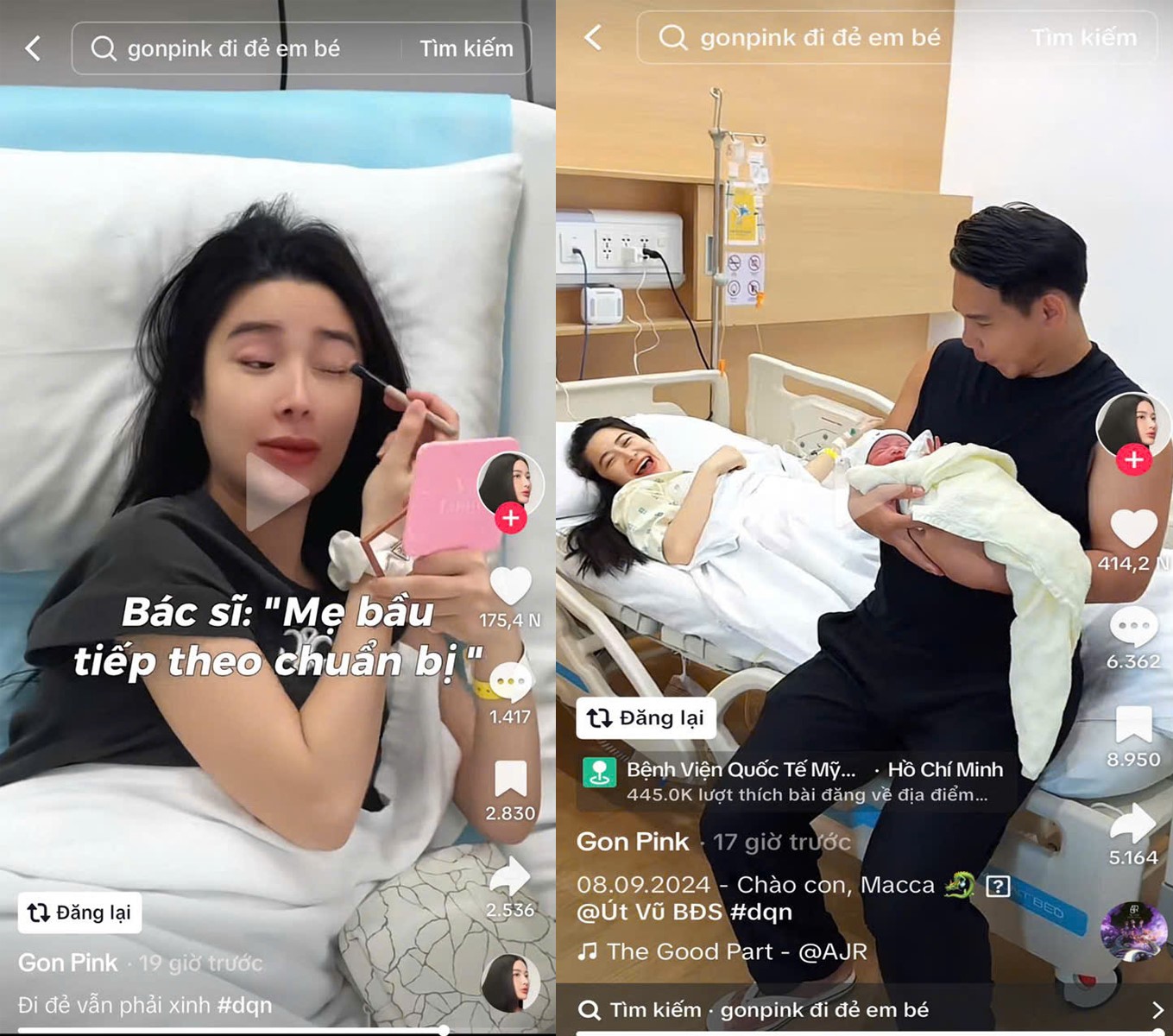 TikToker Gon Pink review từ A-Z hành trình sinh con đầu lòng đúng chất Gen Z- Ảnh 3.