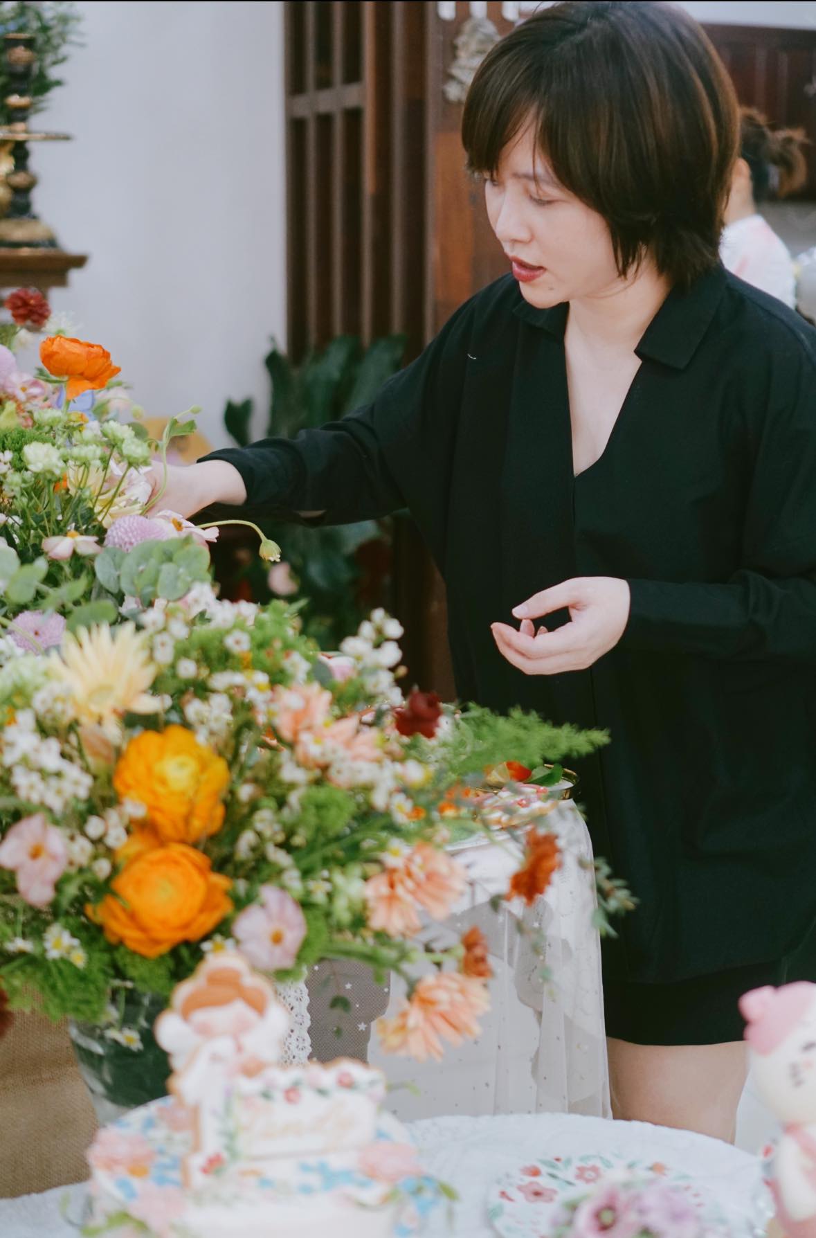 Tiệc thôi nôi cho con gái của mẹ bỉm khiến bất cứ ai cũng phải "wow", cữ ngỡ lạc vào khu rừng thần tiên!- Ảnh 4.