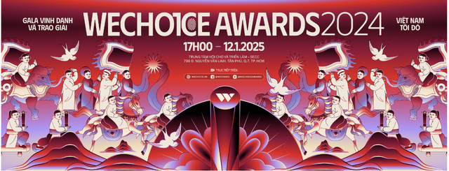 Khung hình đẹp "lịm tim" của Thùy Tiên và Meichan tại gala WeChoice Awards: Gái xinh cùng mặc áo dài đỏ đỉnh thế!- Ảnh 9.