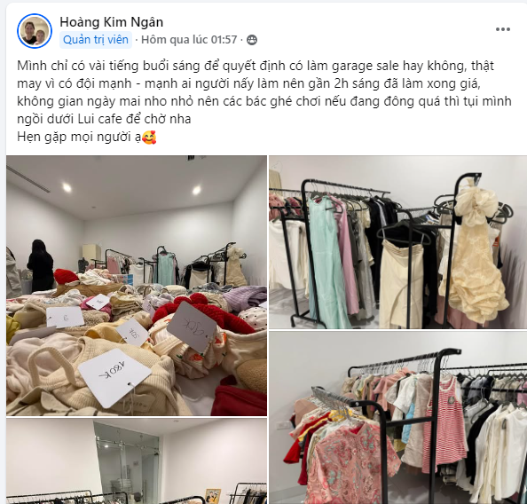 Pam ''ngoan xinh yêu'' mở garage sale, mỗi người có 10 phút để mua và thanh toán mà vẫn đông đến chấn động- Ảnh 1.