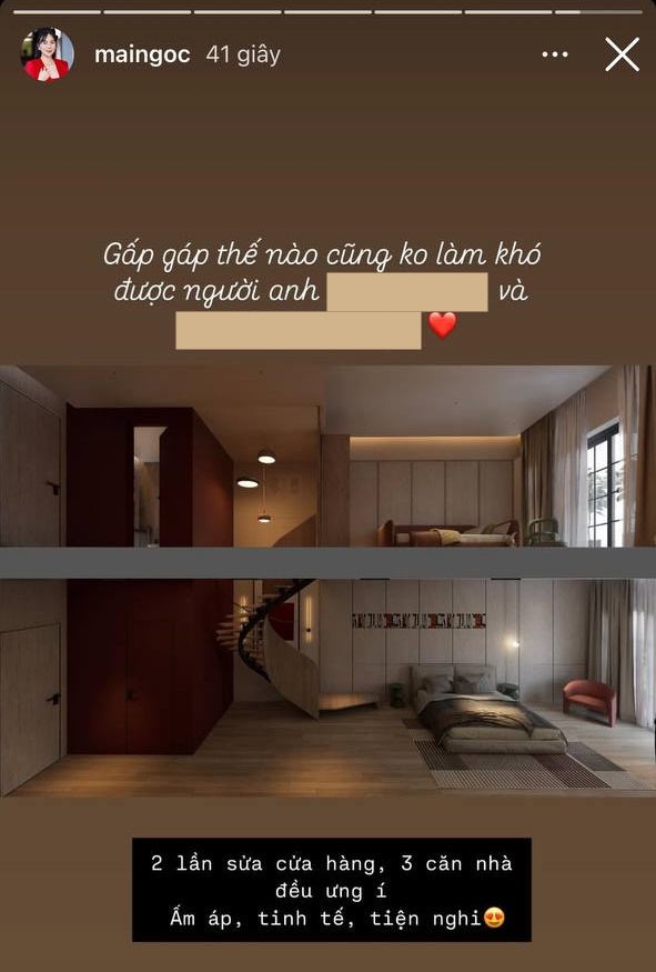 Bức ảnh giải đáp câu hỏi "Mai Ngọc cưới thiếu gia Bắc Giang, sao vẫn ở nhà mình?": Người giàu có lối đi riêng!- Ảnh 2.