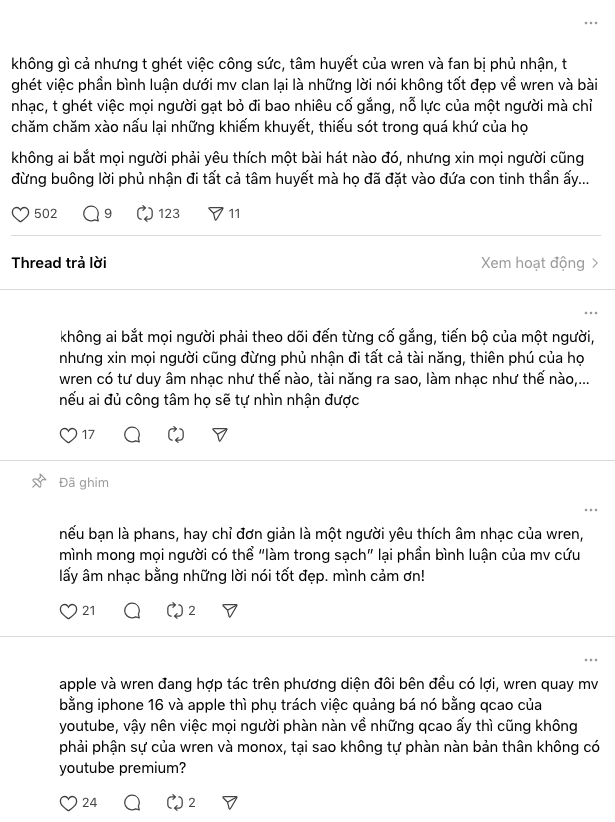 Nam ca sĩ Gen Z “đỉnh lưu” gây tranh cãi gay gắt vì… muốn cứu lấy âm nhạc, 1 Chị Đẹp cũng phải lên tiếng- Ảnh 6. Nam ca sĩ Gen Z “đỉnh lưu” gây tranh cãi gay gắt vì… muốn cứu lấy âm nhạc, 1 Chị Đẹp cũng phải lên tiếng- Ảnh 6.