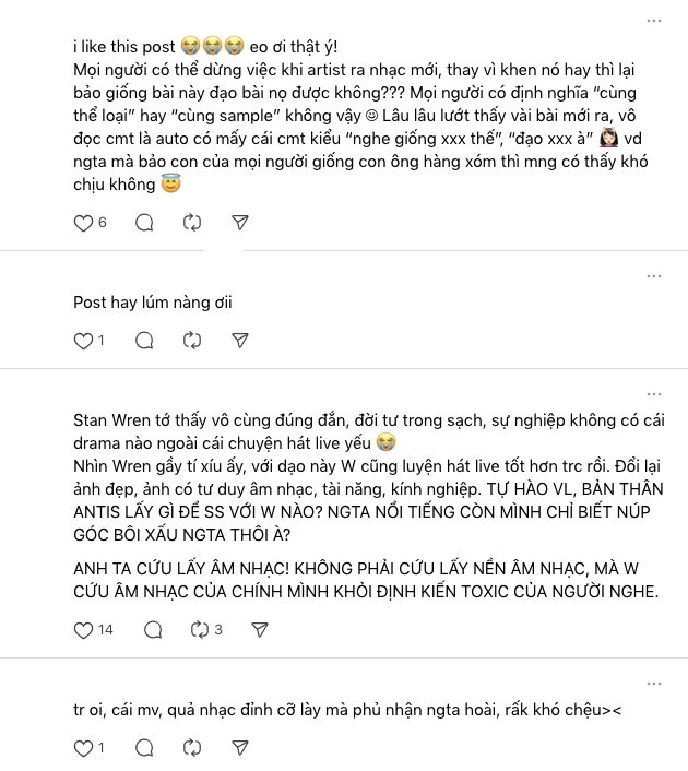 Nam ca sĩ Gen Z “đỉnh lưu” gây tranh cãi gay gắt vì… muốn cứu lấy âm nhạc, 1 Chị Đẹp cũng phải lên tiếng- Ảnh 7. Nam ca sĩ Gen Z “đỉnh lưu” gây tranh cãi gay gắt vì… muốn cứu lấy âm nhạc, 1 Chị Đẹp cũng phải lên tiếng- Ảnh 7.