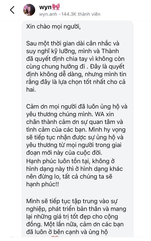 1 cặp đôi nổi tiếng chia tay bóc phốt, đàng trai bị tố ngoại tình trong thời điểm không ngờ nhất- Ảnh 2. 1 cặp đôi nổi tiếng chia tay bóc phốt, đàng trai bị tố ngoại tình trong thời điểm không ngờ nhất- Ảnh 2.