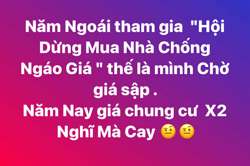 Có 3 tỷ ngồi chờ giá nhà hạ: 1 năm sau vẫn nguyên 3 tỷ, nhưng giá nhà đã gấp đôi- Ảnh 1.