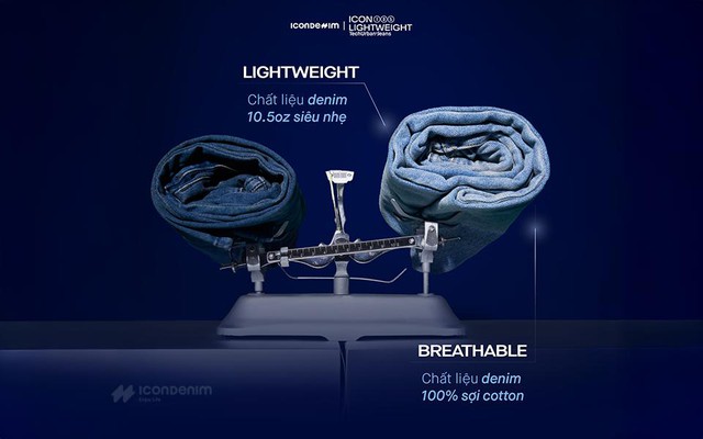 ICON105 Lightweight™ - Jeans siêu nhẹ mọi chuyển động, không giới hạn phong cách- Ảnh 2.