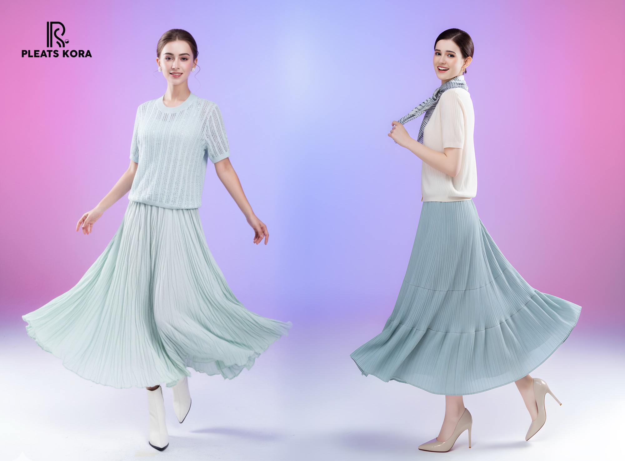 Hòa mình trong làn khói ấm cùng BST “Warm Haze” của Pleats Kora- Ảnh 4.