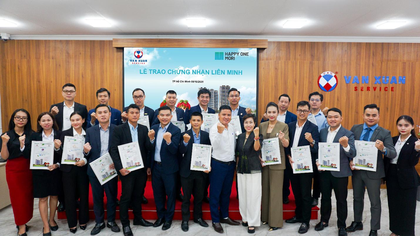 Vạn Xuân Service trở thành đối tác chiến lược dự án Happy One Mori- Ảnh 2.