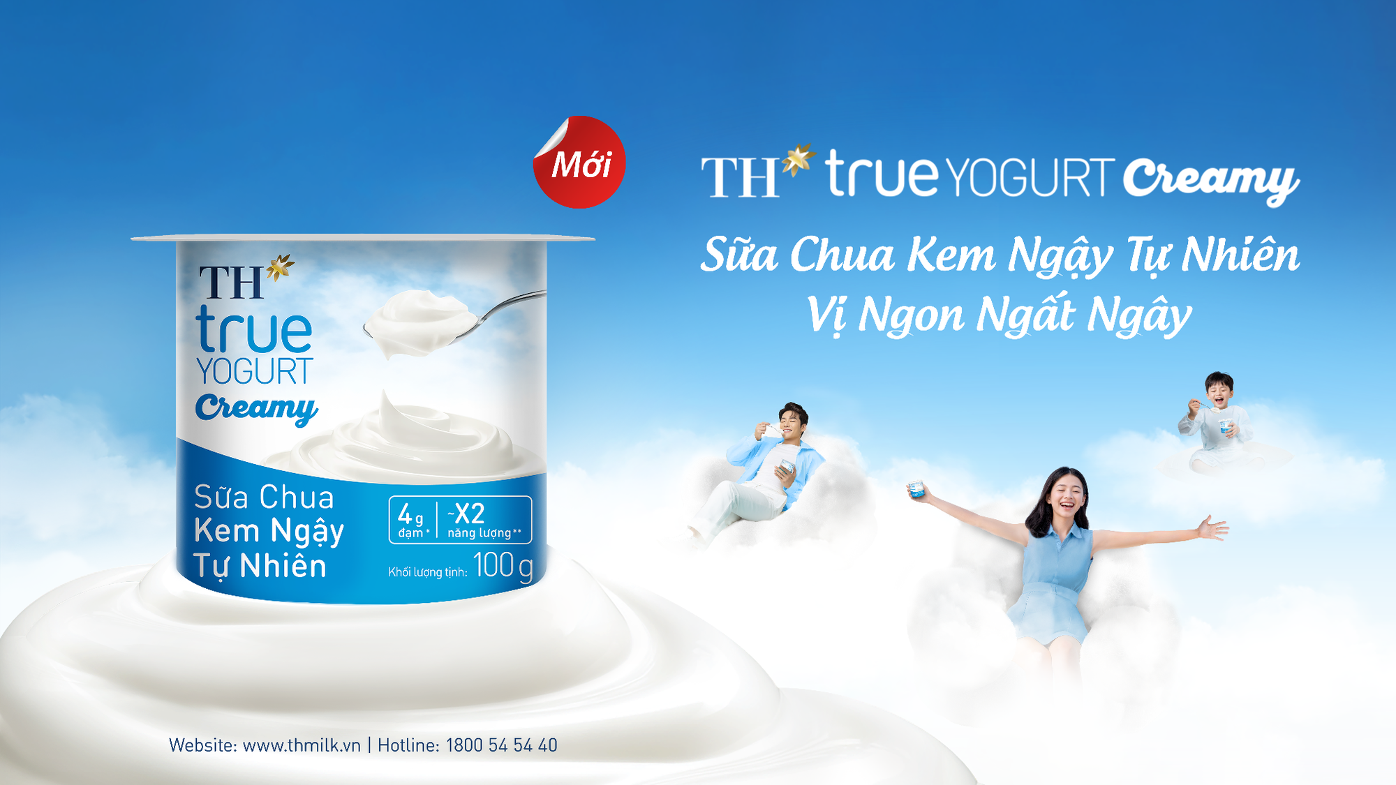 TH ra mắt "Sữa Chua Kem Ngậy Tự Nhiên TH true YOGURT Creamy" - Món tráng miệng cao cấp, sánh ngậy, dinh dưỡng- Ảnh 1.
