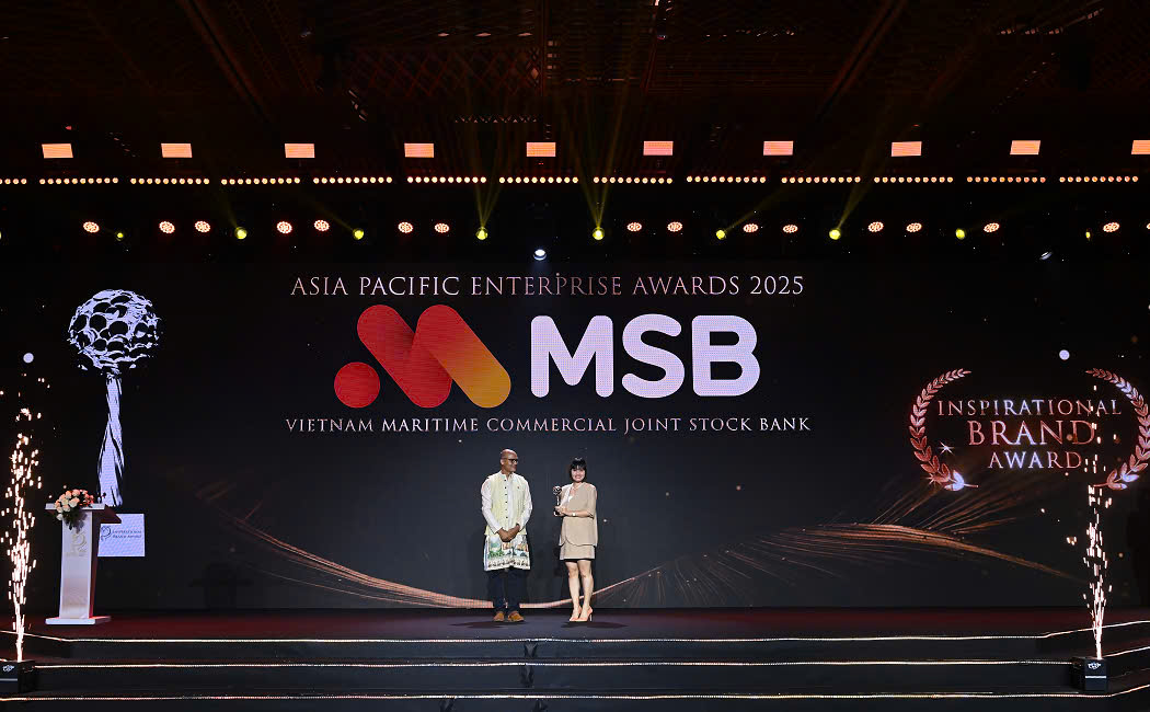 MSB - “Doanh nghiệp xuất sắc châu Á” và “Thương hiệu truyền cảm hứng”- Ảnh 2.