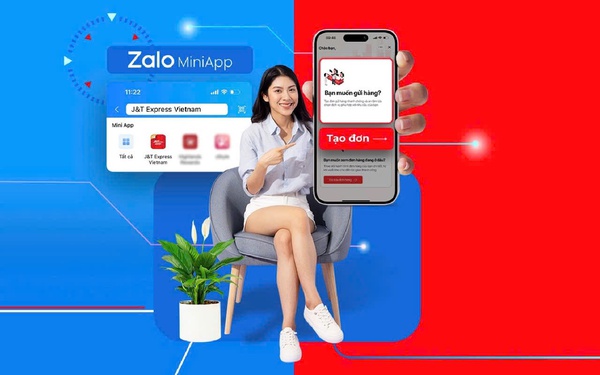 J&T Express ra mắt Mini App trên Zalo: Giải pháp thuận tiện để đặt, tra cứu đơn hàng- Ảnh 1.