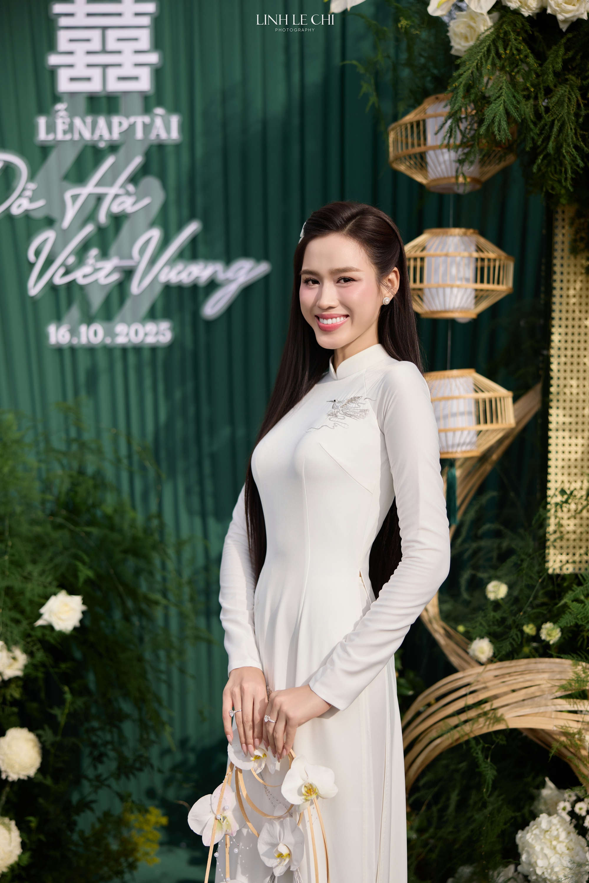 HH Đỗ Hà ăn hỏi: Cô dâu đặt 21 bộ áo dài, riêng áo dài cưới từ tên gọi đã mang ý nghĩa đặc biệt- Ảnh 9.