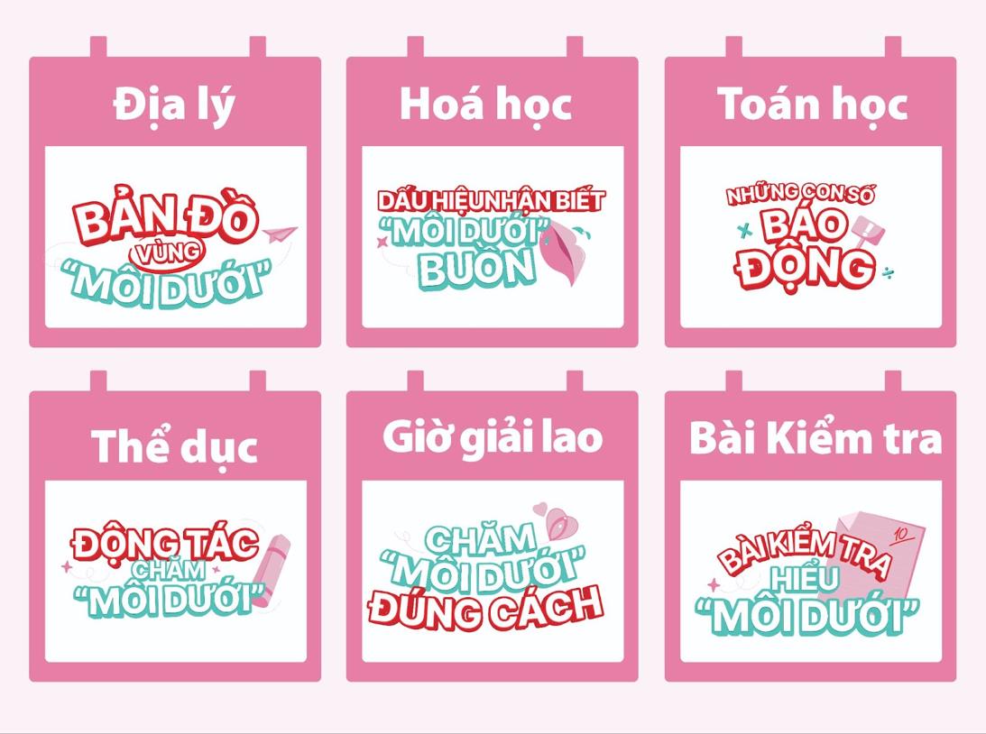 “Lớp Môi, Love Môi”: Series biến chuyện phụ khoa thành bài học yêu bản thân đáng yêu- Ảnh 2. “Lớp Môi, Love Môi”: Series biến chuyện phụ khoa thành bài học yêu bản thân đáng yêu- Ảnh 2.