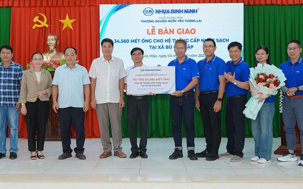 Nhựa Bình Minh và tập đoàn SCG mang nước sạch và Trung thu ấm áp đến tỉnh Đồng Nai- Ảnh 1.
