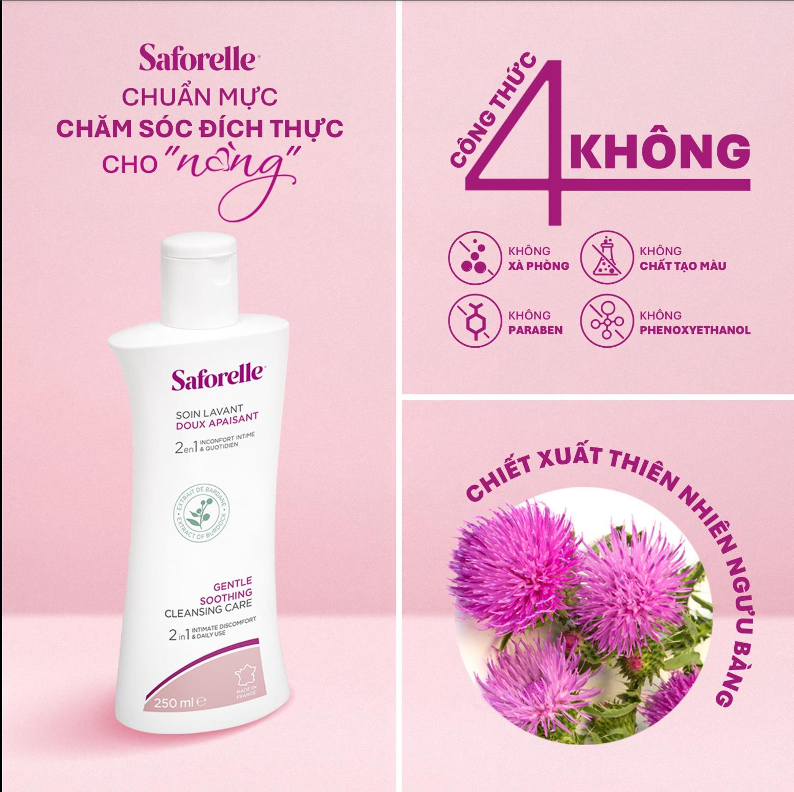 Nâng cấp bí quyết chăm “nàng” đúng chuẩn cùng Saforelle- Ảnh 4.