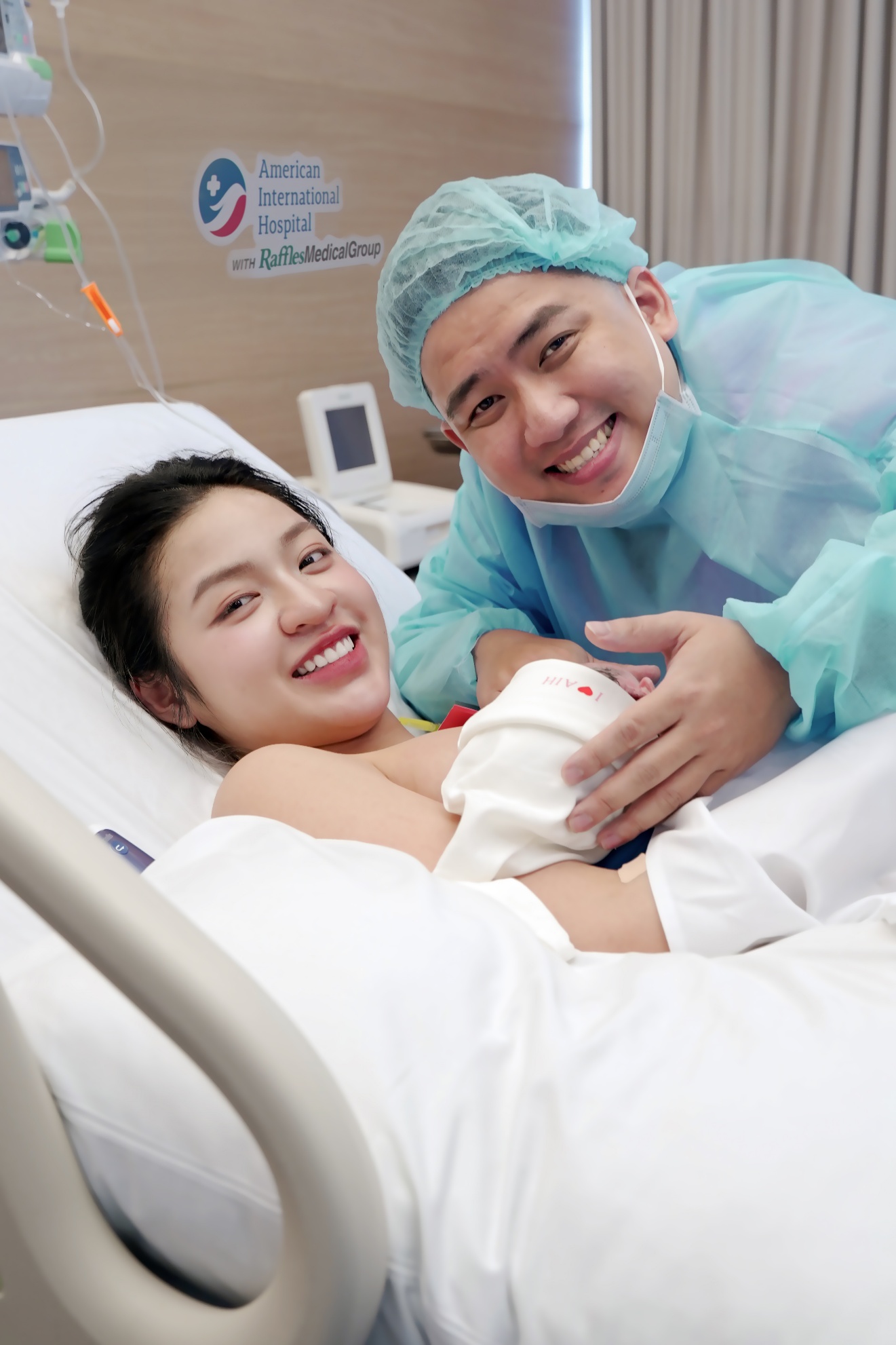 TikToker Trần Thanh Tâm đi sinh “chill” đúng chất gen Z tại Bệnh viện Quốc tế Mỹ (AIH)- Ảnh 1.