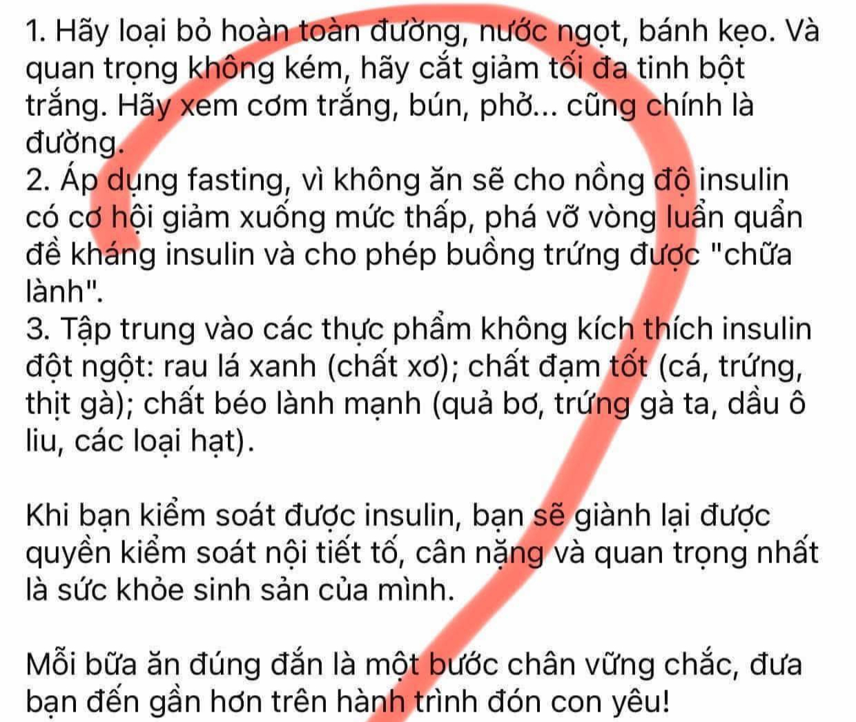 Bác sĩ phát ngôn "Insulin tăng là bạn đang làm hại buồng trứng" khiến MXH náo loạn: Nhiều ý kiến chuyên môn phản đối- Ảnh 1. Bác sĩ phát ngôn "Insulin tăng là bạn đang làm hại buồng trứng" khiến MXH náo loạn: Nhiều ý kiến chuyên môn phản đối- Ảnh 1.