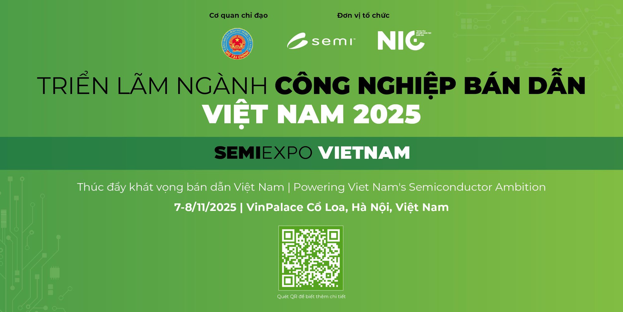 SEMIEXPO Vietnam 2025 - Thúc đẩy khát vọng bán dẫn Việt Nam- Ảnh 1.
