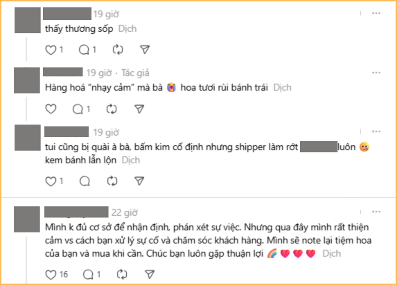 Bó hoa 1,2 triệu khổ nhất lúc này: Bạn trai đặt, bạn gái đòi trả, chủ tiệm mất ngủ lên mạng xin ý kiến- Ảnh 13. Bó hoa 1,2 triệu khổ nhất lúc này: Bạn trai đặt, bạn gái đòi trả, chủ tiệm mất ngủ lên mạng xin ý kiến- Ảnh 13.
