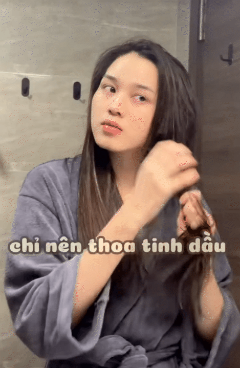 HH Đỗ Hà dưỡng tóc bằng cách này: Nghiền viên B1 trộn cùng dầu dừa để tóc nhanh dài và dày- Ảnh 16.