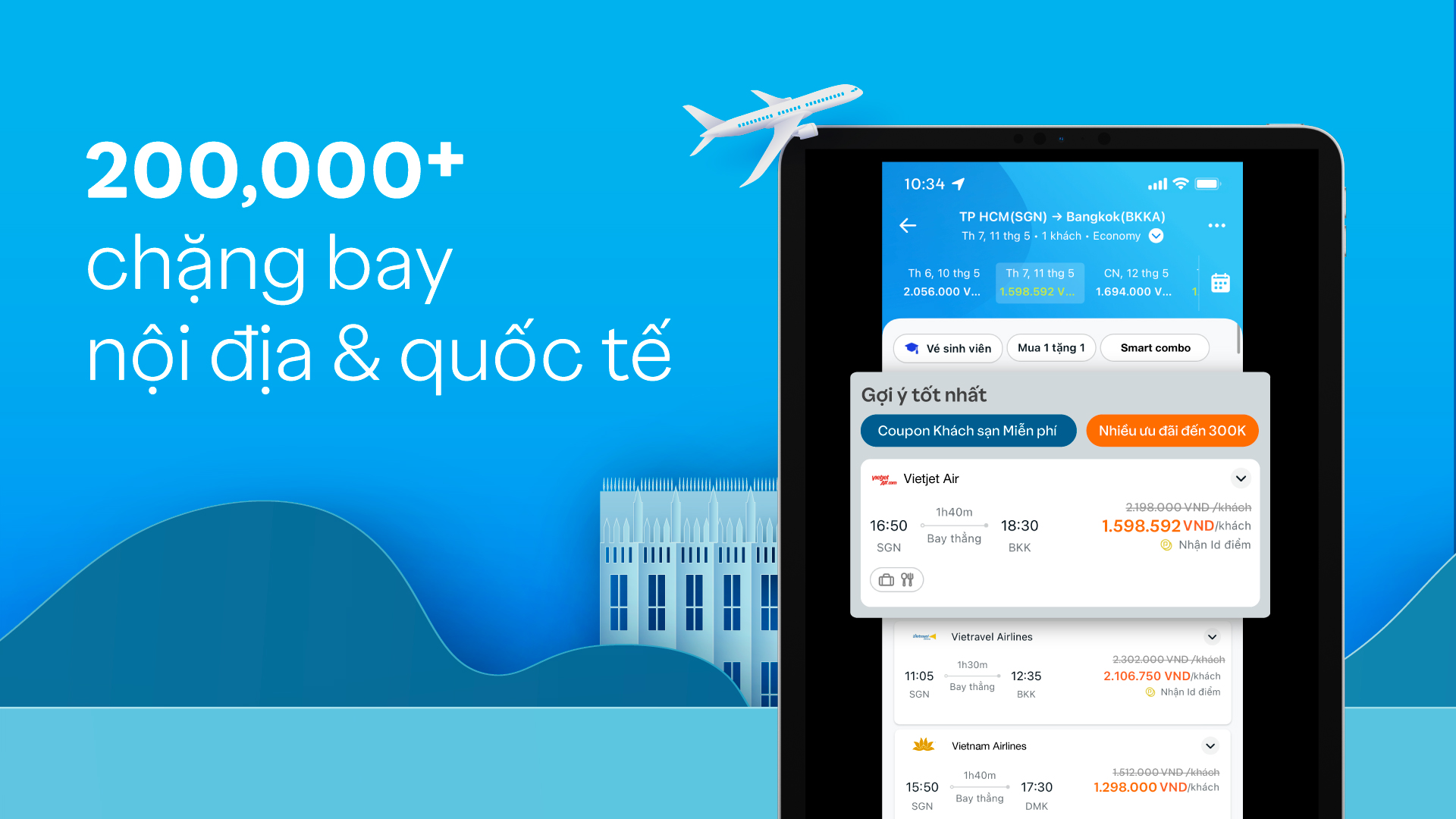 Săn vé máy bay mùng 1 Tết rẻ như ngày thường - Bí kíp chỉ có trên Traveloka- Ảnh 2.