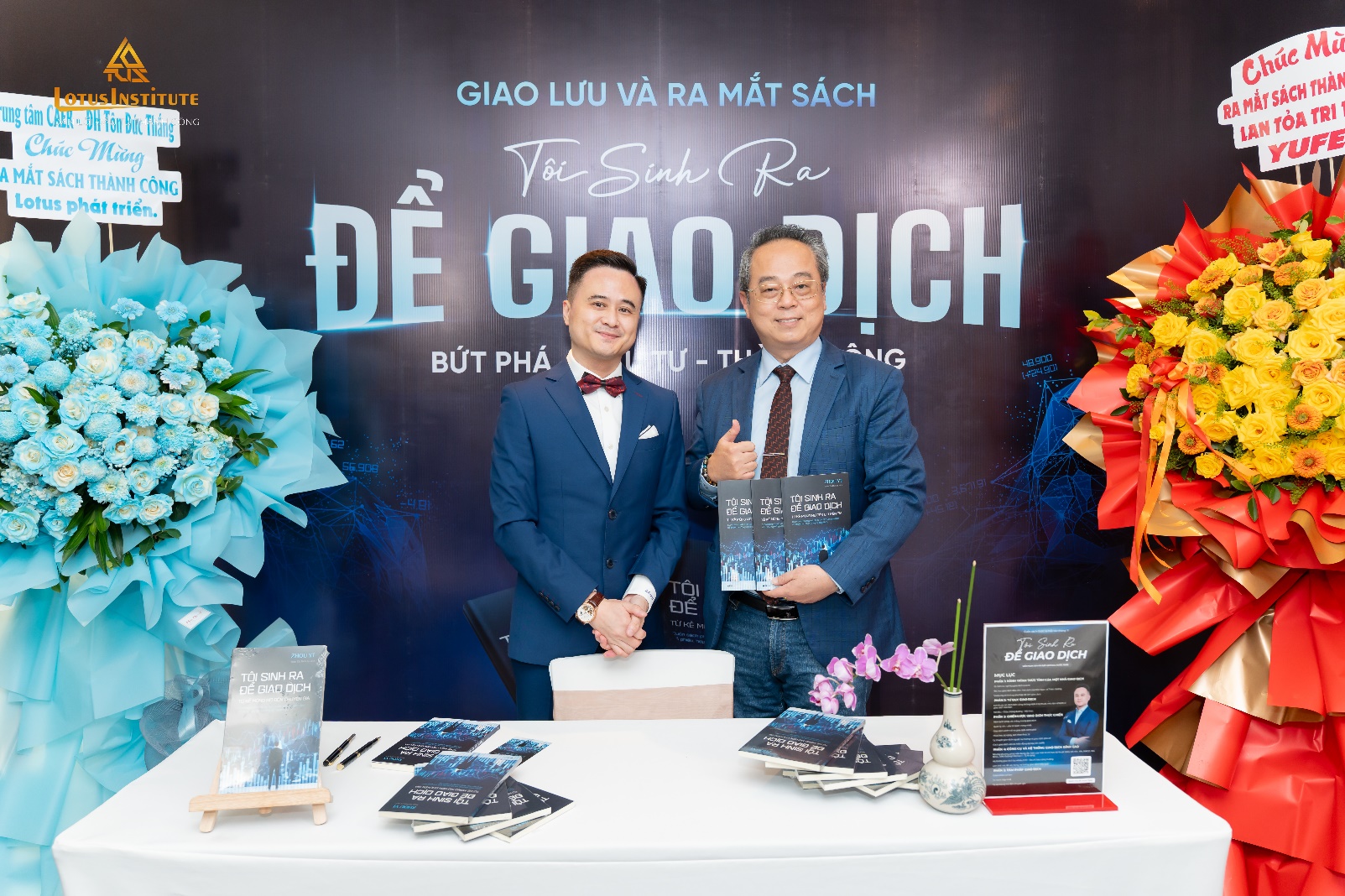Lotus Institute ra mắt sách “Tôi sinh ra để giao dịch”- Ảnh 1. Lotus Institute ra mắt sách “Tôi sinh ra để giao dịch”- Ảnh 1.