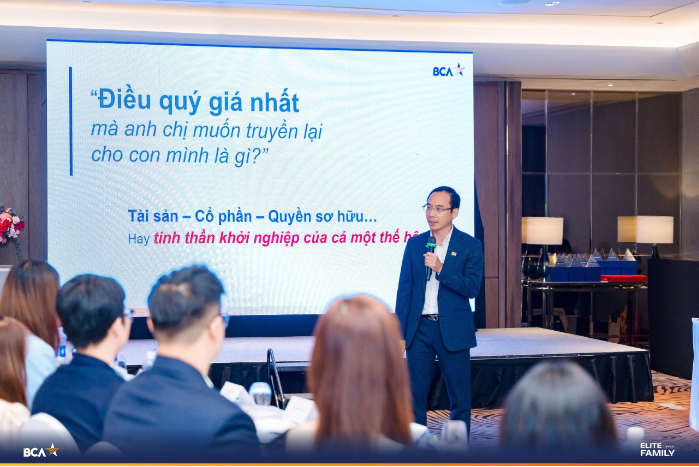 BCA Group ra mắt Elite Family Office: Kiến tạo di sản, kết nối thế hệ doanh nhân Việt- Ảnh 2. BCA Group ra mắt Elite Family Office: Kiến tạo di sản, kết nối thế hệ doanh nhân Việt- Ảnh 2.