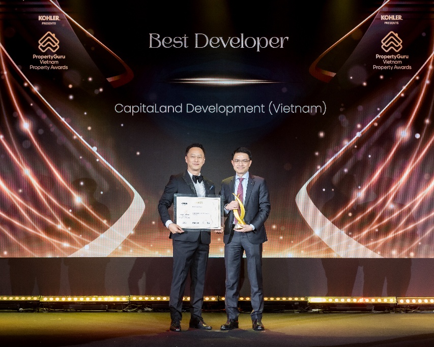 CapitaLand Development được vinh danh tại Giải thưởng Bất động sản Việt Nam PropertyGuru 2025- Ảnh 1. CapitaLand Development được vinh danh tại Giải thưởng Bất động sản Việt Nam PropertyGuru 2025- Ảnh 1.