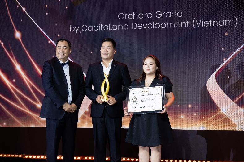 CapitaLand Development được vinh danh tại Giải thưởng Bất động sản Việt Nam PropertyGuru 2025- Ảnh 2. CapitaLand Development được vinh danh tại Giải thưởng Bất động sản Việt Nam PropertyGuru 2025- Ảnh 2.