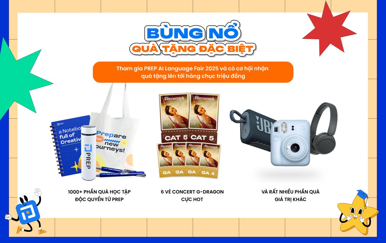 Sự trở lại bùng nổ của PREP AI Language Fair - sự kiện ngoại ngữ và công nghệ lớn trong năm- Ảnh 2. Sự trở lại bùng nổ của PREP AI Language Fair - sự kiện ngoại ngữ và công nghệ lớn trong năm- Ảnh 2.