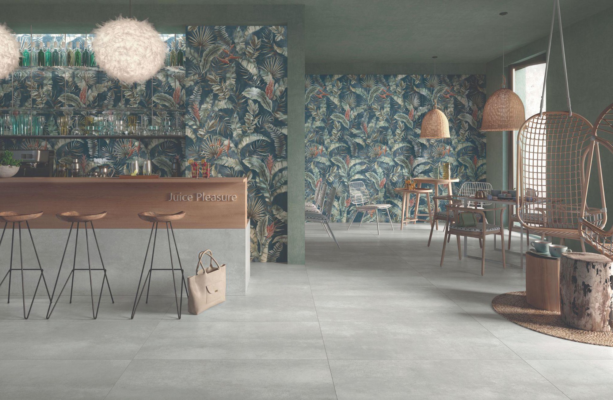 Gạch khổ lớn tiếp tục khuấy đảo sự kiện nội thất thường niên- Ảnh 2. Gạch khổ lớn tiếp tục khuấy đảo sự kiện nội thất thường niên- Ảnh 2.