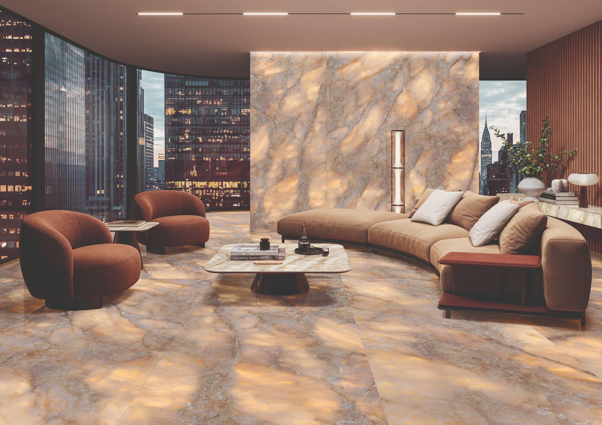 Gạch khổ lớn tiếp tục khuấy đảo sự kiện nội thất thường niên- Ảnh 3. Gạch khổ lớn tiếp tục khuấy đảo sự kiện nội thất thường niên- Ảnh 3.