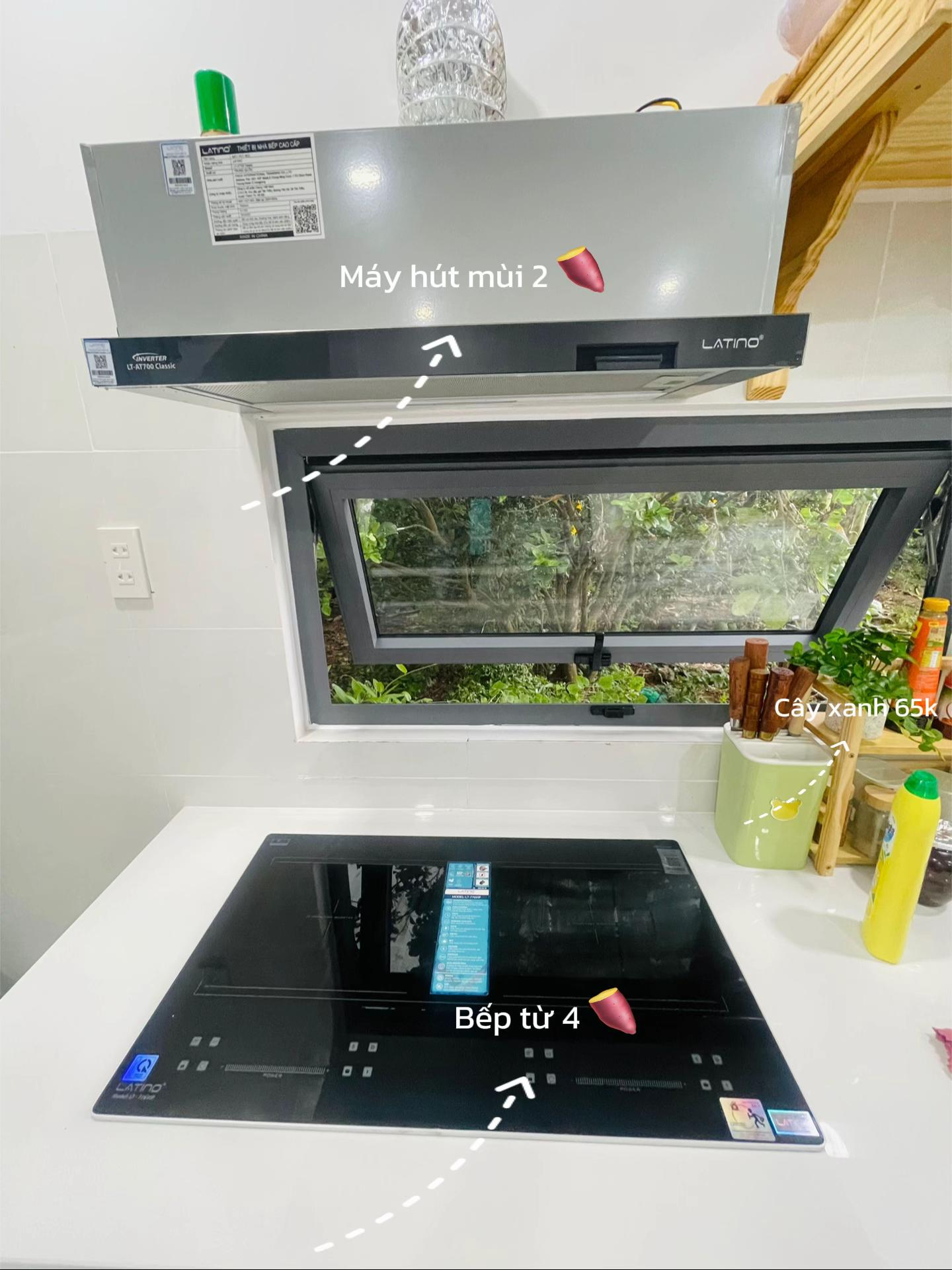 Căn bếp “hệ nghèo” nhưng sang không tưởng: Toàn đồ vài chục nghìn mà sạch như khách sạn- Ảnh 4. Căn bếp “hệ nghèo” nhưng sang không tưởng: Toàn đồ vài chục nghìn mà sạch như khách sạn- Ảnh 4.