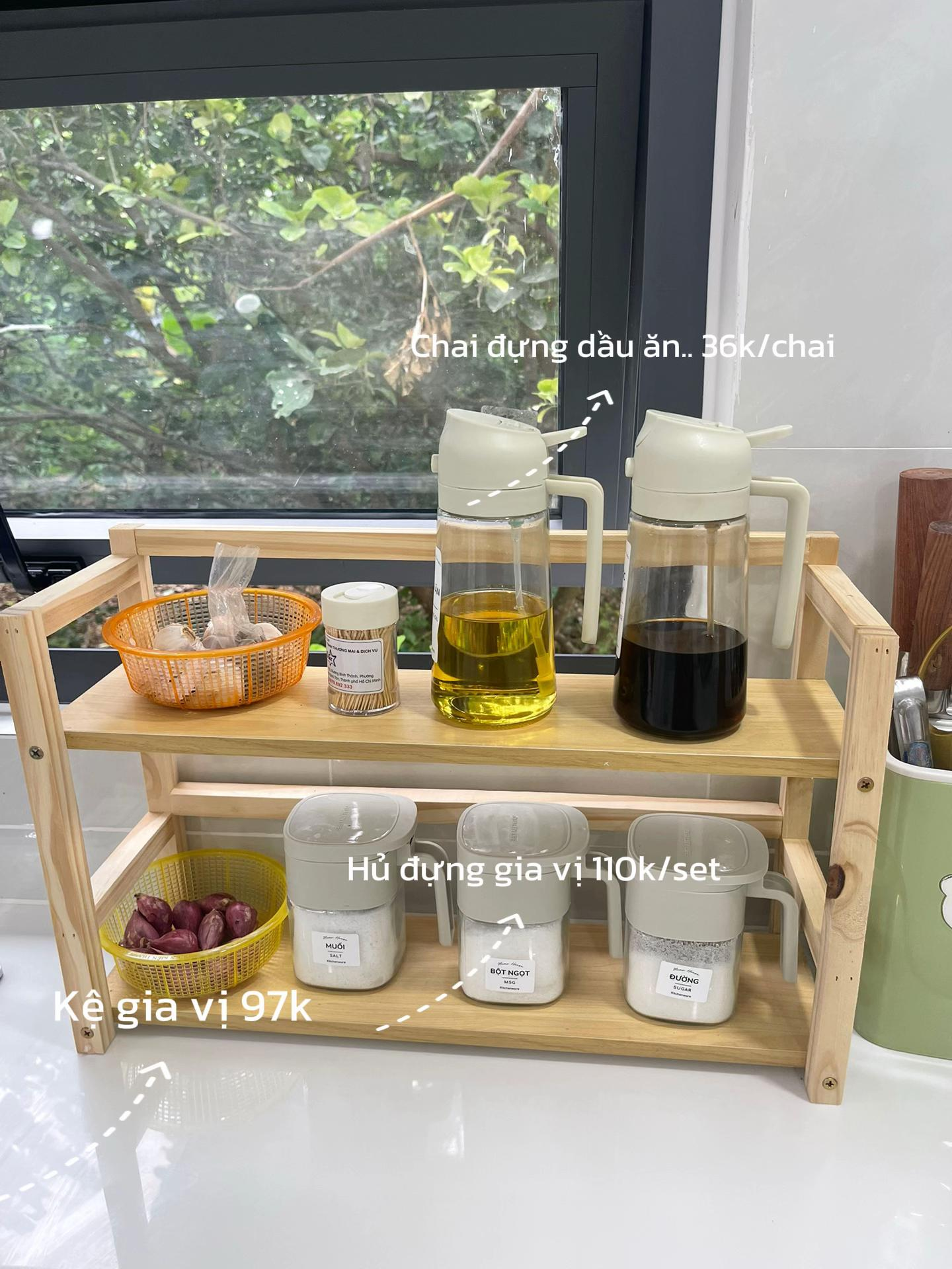 Căn bếp “hệ nghèo” nhưng sang không tưởng: Toàn đồ vài chục nghìn mà sạch như khách sạn- Ảnh 5. Căn bếp “hệ nghèo” nhưng sang không tưởng: Toàn đồ vài chục nghìn mà sạch như khách sạn- Ảnh 5.