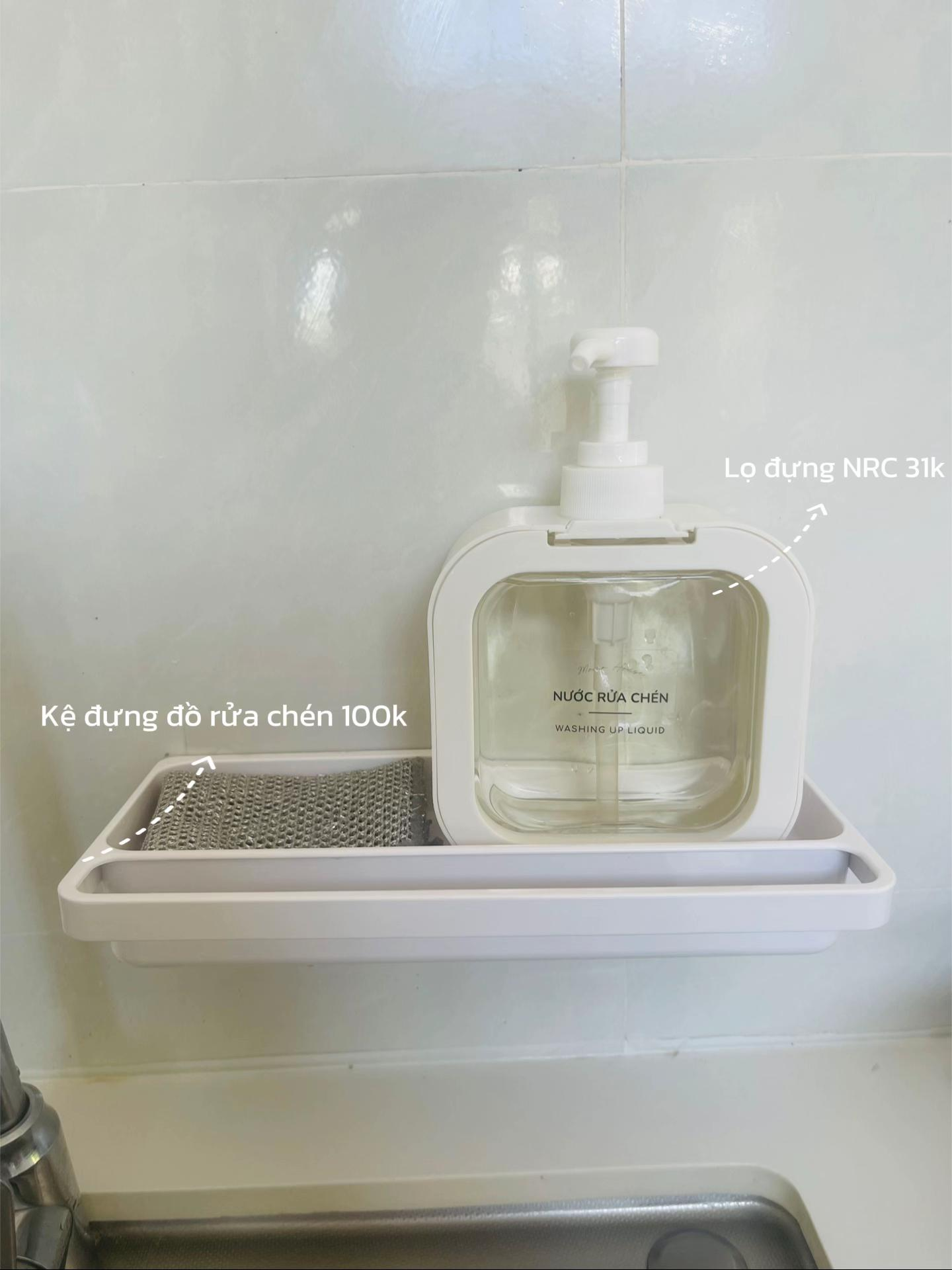 Căn bếp “hệ nghèo” nhưng sang không tưởng: Toàn đồ vài chục nghìn mà sạch như khách sạn- Ảnh 7. Căn bếp “hệ nghèo” nhưng sang không tưởng: Toàn đồ vài chục nghìn mà sạch như khách sạn- Ảnh 7.