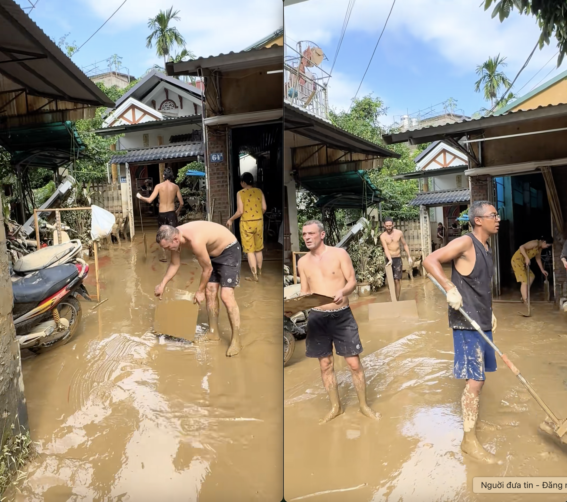Du lịch Việt Nam đúng đợt mưa bão, khách Tây có thêm trải nghiệm mới: Dân mạng xem vừa buồn cười vừa thích thú- Ảnh 2. Du lịch Việt Nam đúng đợt mưa bão, khách Tây có thêm trải nghiệm mới: Dân mạng xem vừa buồn cười vừa thích thú- Ảnh 2.