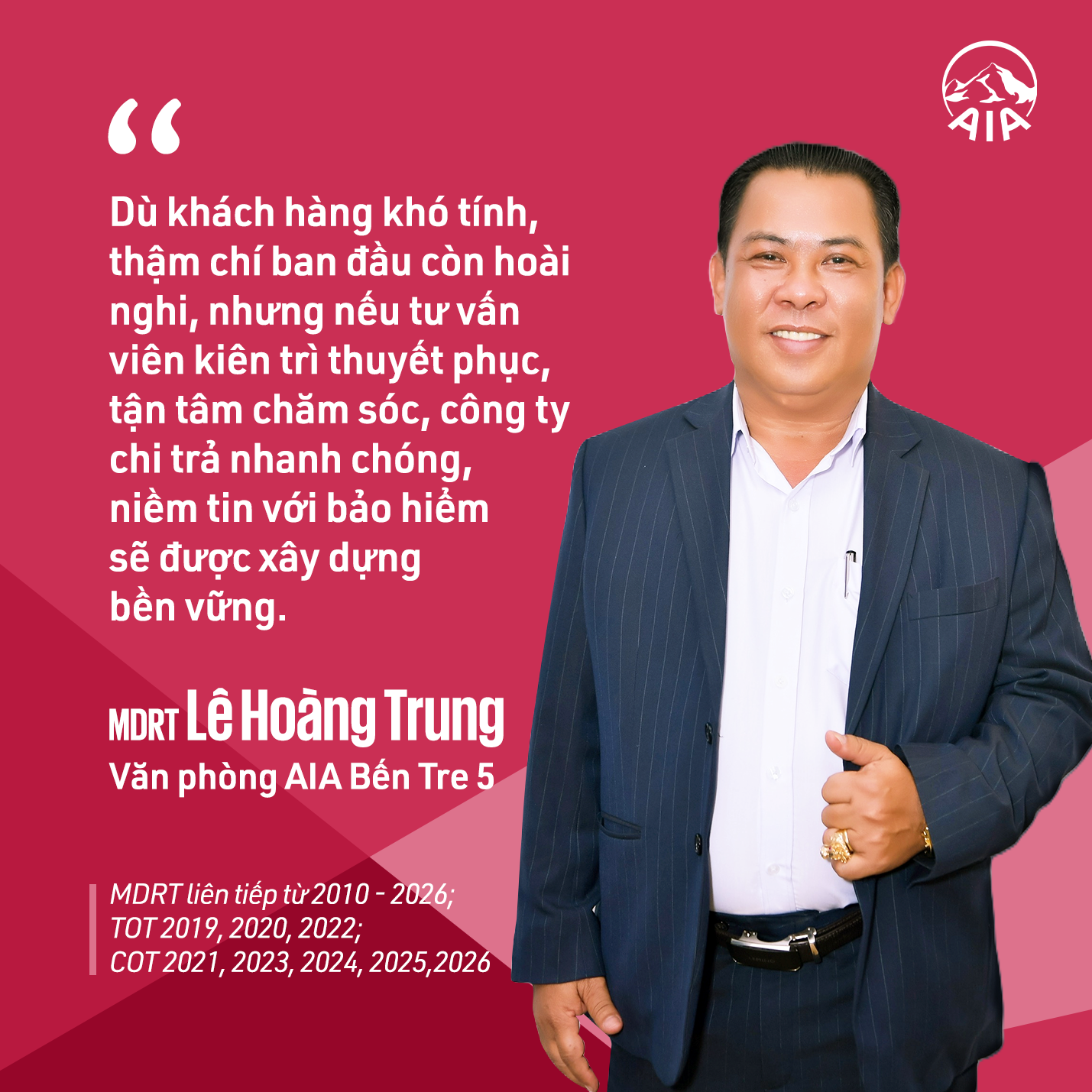Một phần tư thế kỷ của AIA tại Việt Nam: từ dấu ấn MDRT đến uy tín thị trường- Ảnh 6.