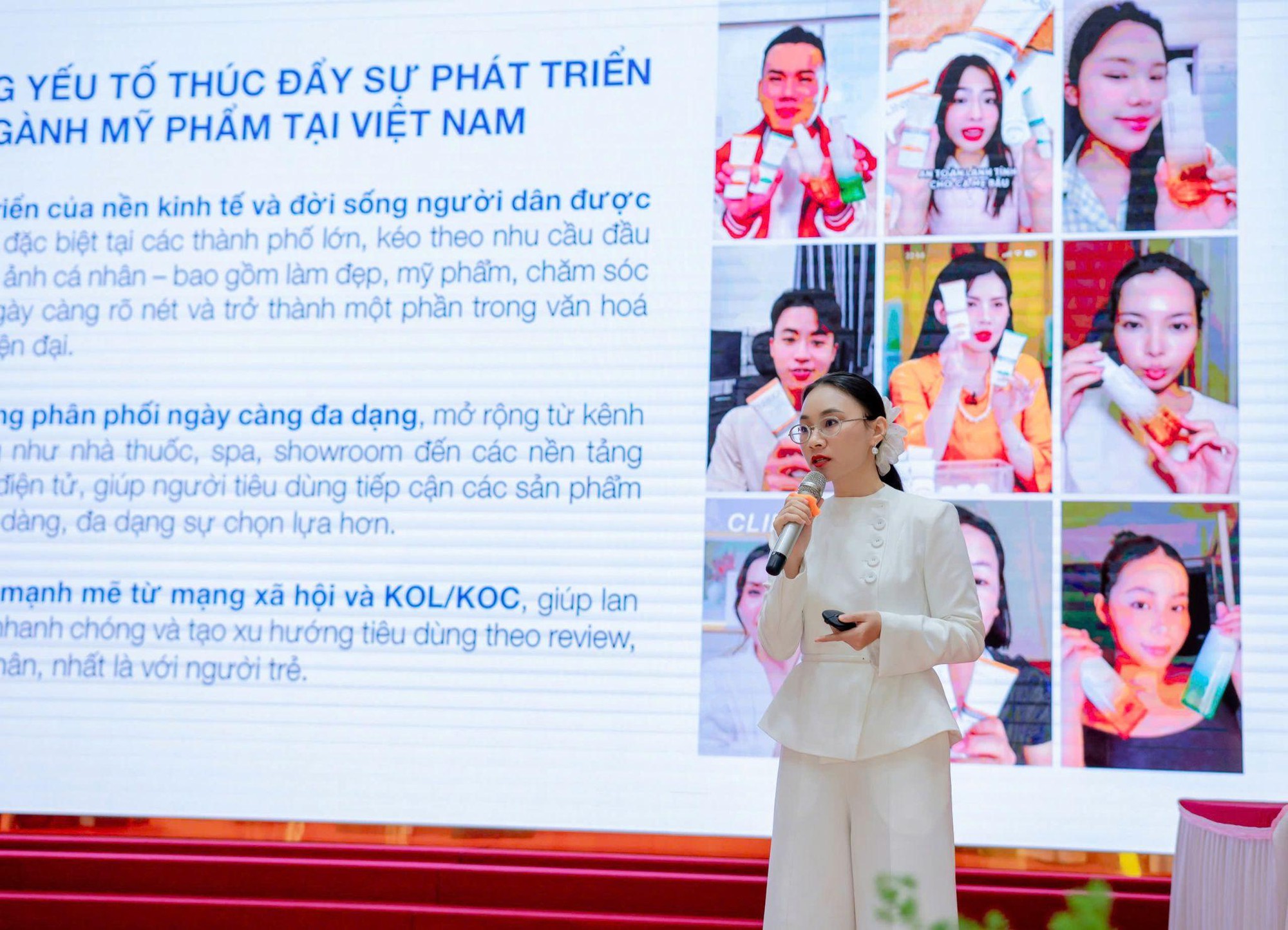 Clinicos đại diện báo cáo sự phát triển ngành mỹ phẩm Việt- Ảnh 1. Clinicos đại diện báo cáo sự phát triển ngành mỹ phẩm Việt- Ảnh 1.