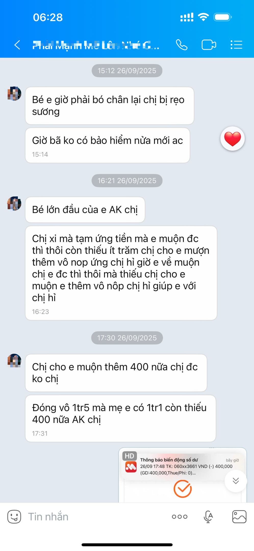 “Kiếp nạn” thuê người giúp việc dậy sóng MXH: Làm 30 ngày nghỉ 14 ngày, vay tiền không trả còn dọa hại con chủ nhà!- Ảnh 6. “Kiếp nạn” thuê người giúp việc dậy sóng MXH: Làm 30 ngày nghỉ 14 ngày, vay tiền không trả còn dọa hại con chủ nhà!- Ảnh 6.