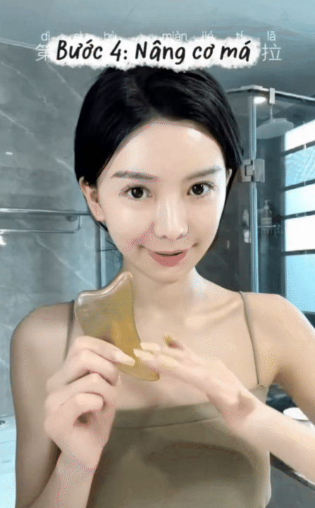 "Chống già" theo cách của 3 người phụ nữ này: Dùng dụng cụ bằng đá để giúp nâng cơ và là phẳng nếp nhăn- Ảnh 14.