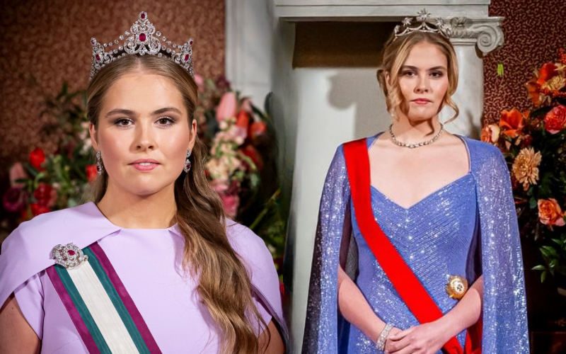 Tại sao C&ocirc;ng ch&uacute;a Amalia ch&iacute;nh thức l&agrave; "nữ ho&agrave;ng của chiếc &aacute;o cho&agrave;ng" ho&agrave;ng  gia ấn tượng?