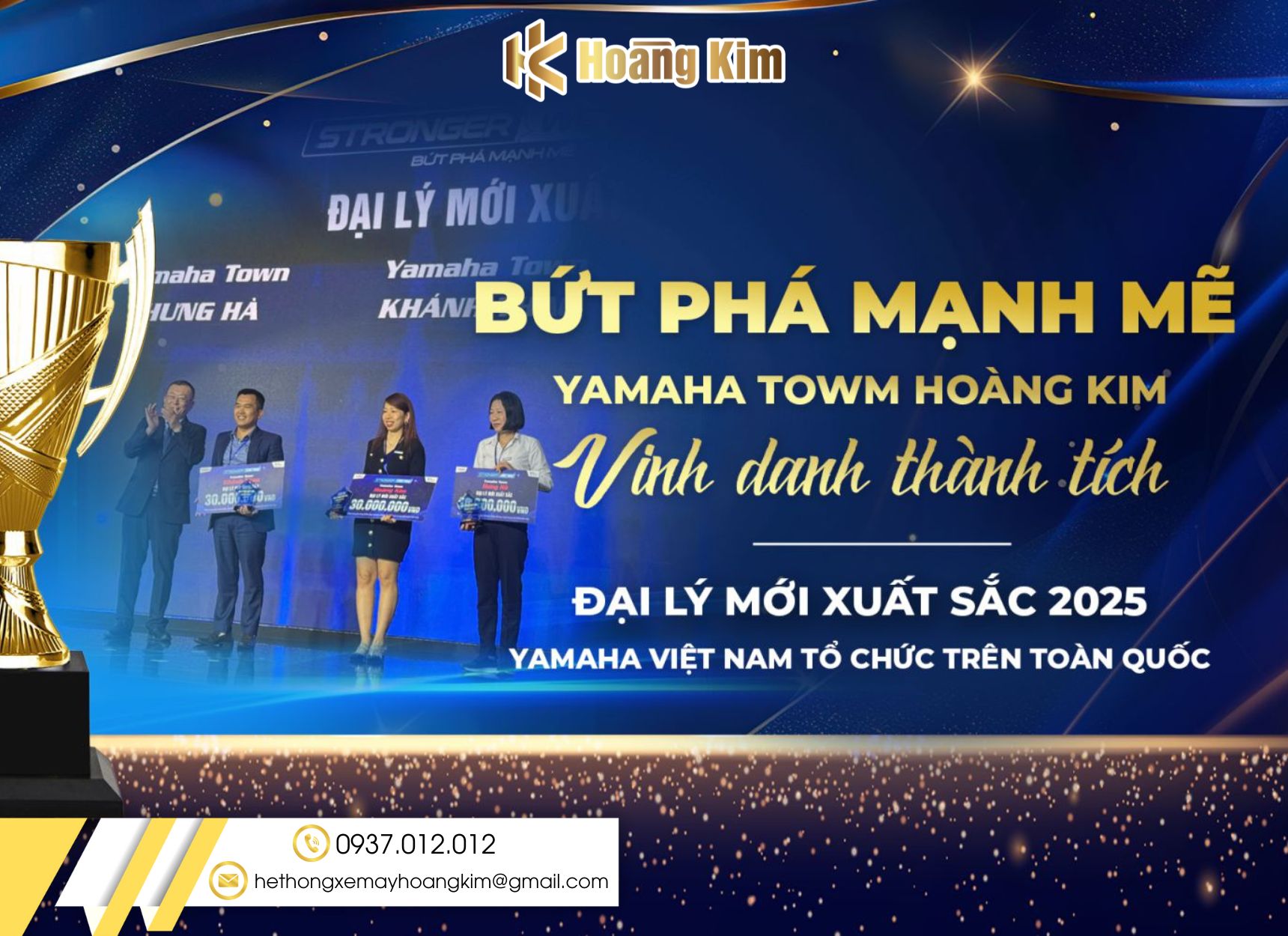 Đại lý Yamaha Hoàng Kim thành phố Hồ Chí Minh khai trương- Ảnh 3.