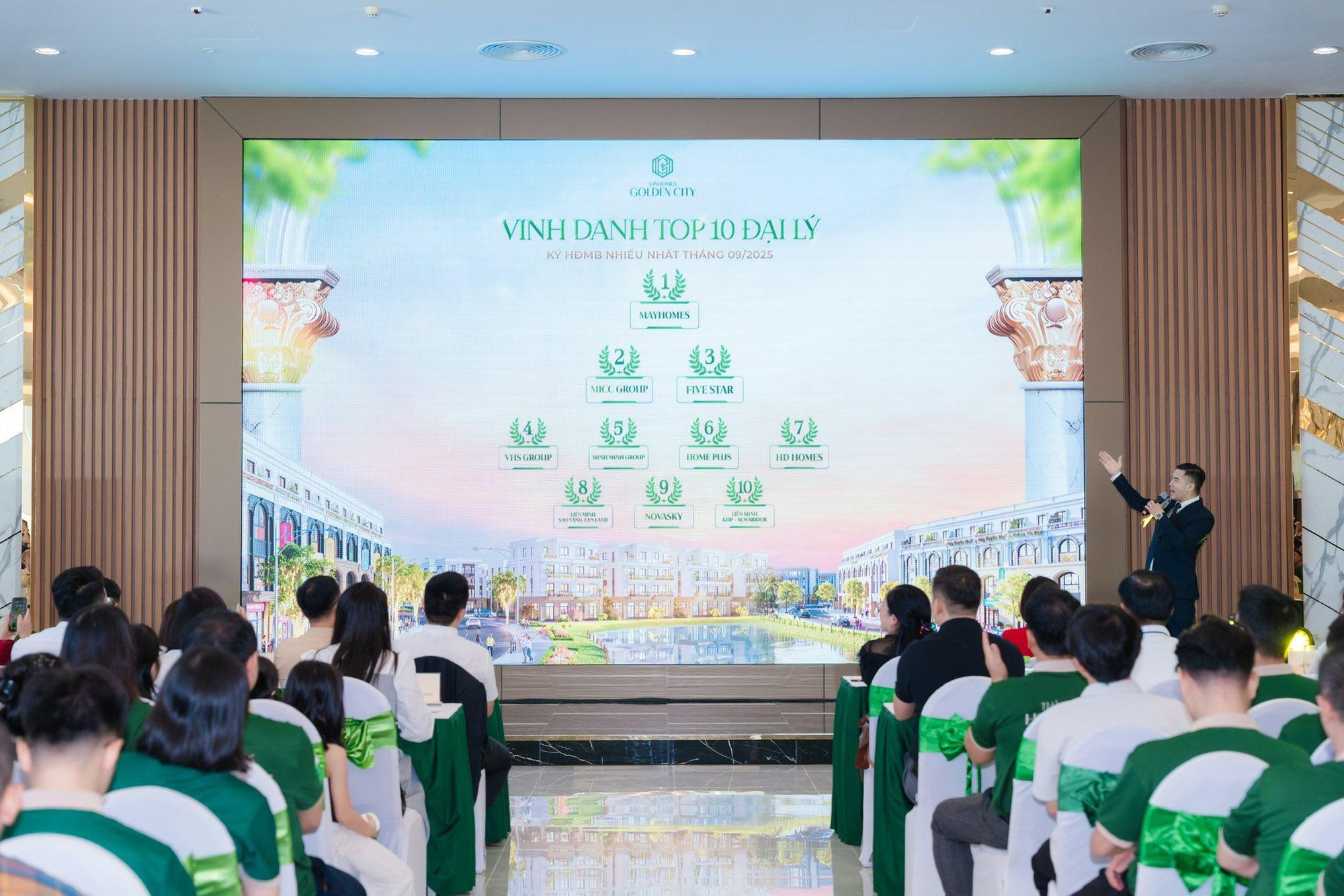 Mayhomes tự hào là đại lý xuất sắc nhất dự án Vinhomes Golden City tháng 9/2025- Ảnh 5.