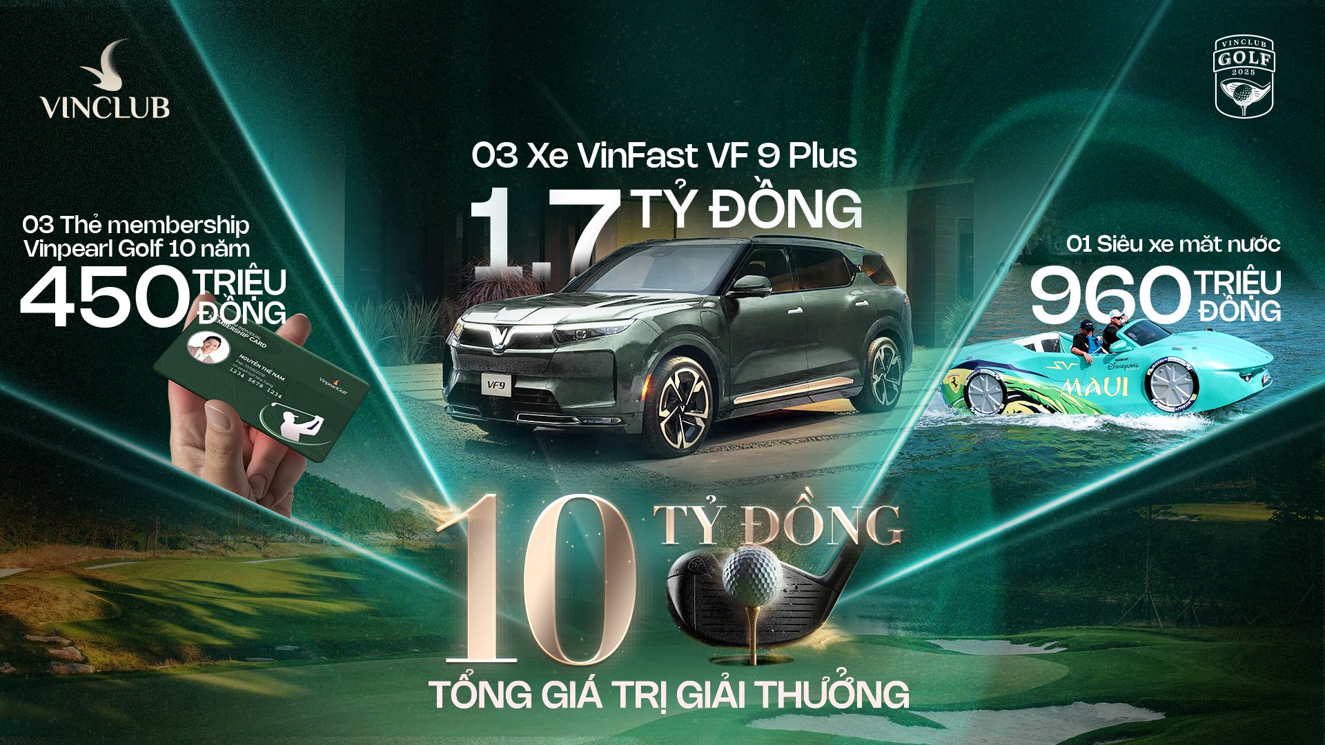 VinClub Golf 2025 chính thức khởi động với chuỗi trải nghiệm hoàng gia- Ảnh 4.