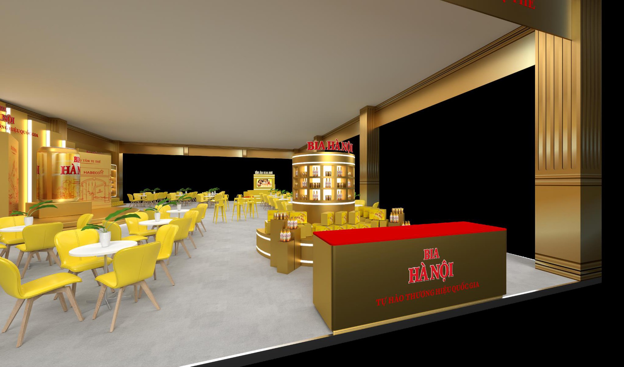 HABECO đưa thương hiệu tham dự Hội chợ Mùa Thu 2025- Ảnh 3. HABECO đưa thương hiệu tham dự Hội chợ Mùa Thu 2025- Ảnh 3.