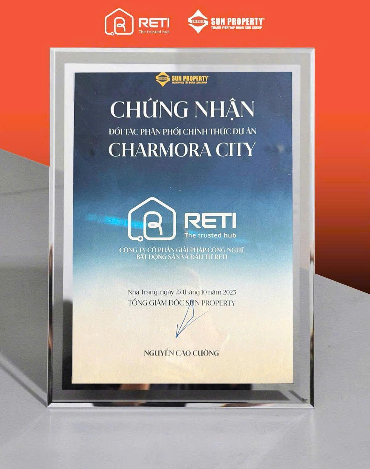 RETI - Đại lý F1 phân phối chính thức dự án Charmora City của Sun Group- Ảnh 3. RETI - Đại lý F1 phân phối chính thức dự án Charmora City của Sun Group- Ảnh 3.