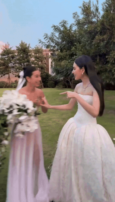 Ngắm đám cưới của "ma nữ đẹp nhất Thái Lan" mà mê: Tinh tế, xa hoa, nhiều chi tiết có tiền chưa chắc mua được!- Ảnh 3.