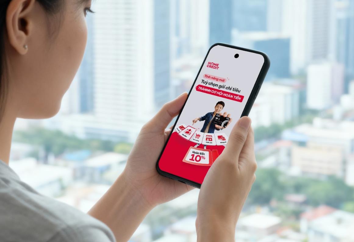 Thẻ tín dụng của Home Credit linh hoạt hoàn tiền theo nhu cầu tiêu dùng- Ảnh 1.