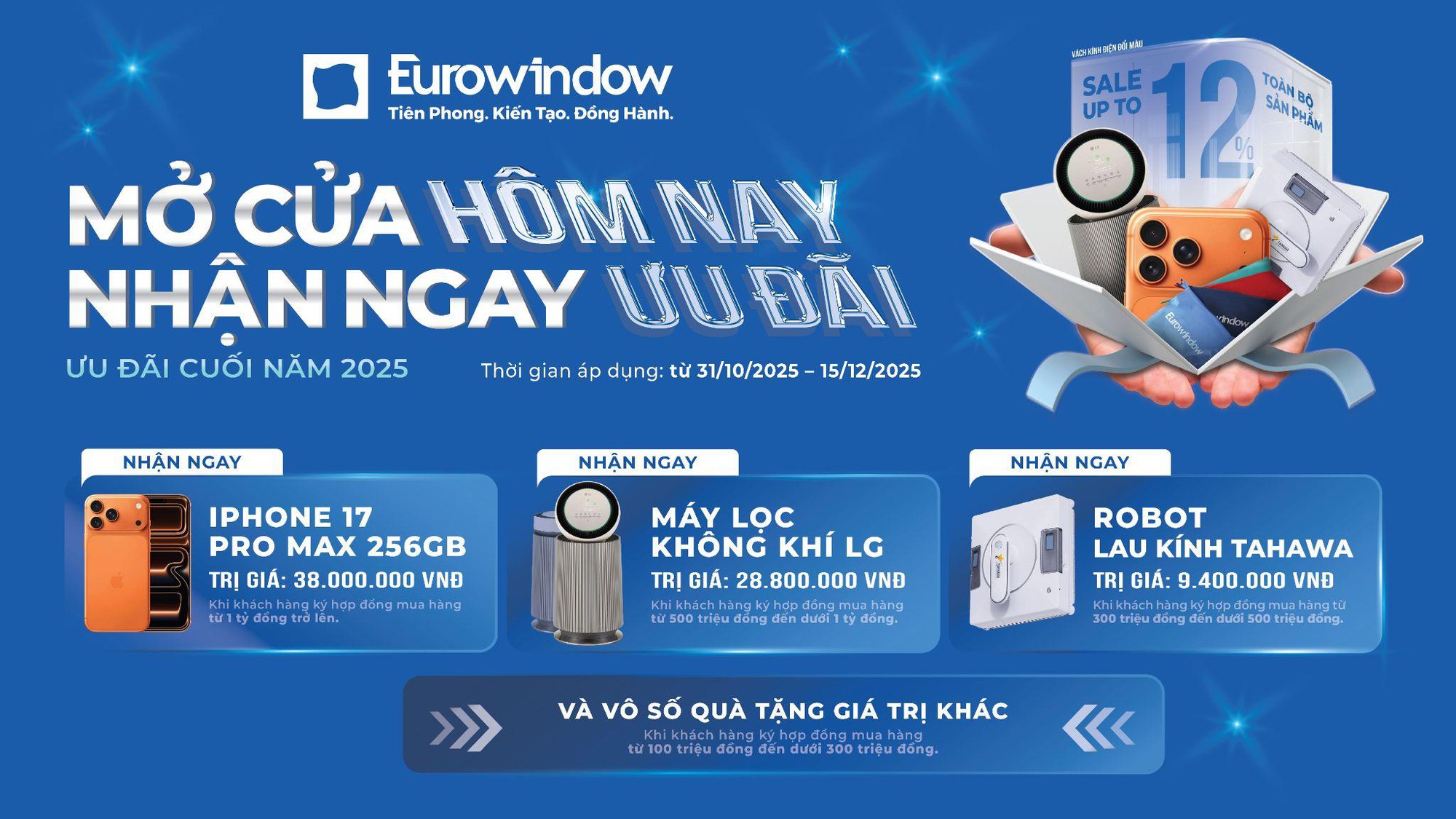 Eurowindow tung khuyến mãi lớn dịp cuối năm 2025- Ảnh 1.
