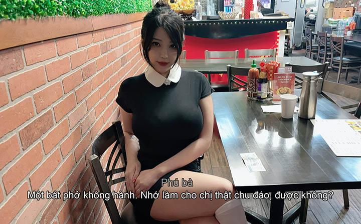 Cosplay “phú bà” trong game Quán Phở Anh Hai, hot girl vẫn không giấu được nhan sắc cực đỉnh- Ảnh 4.